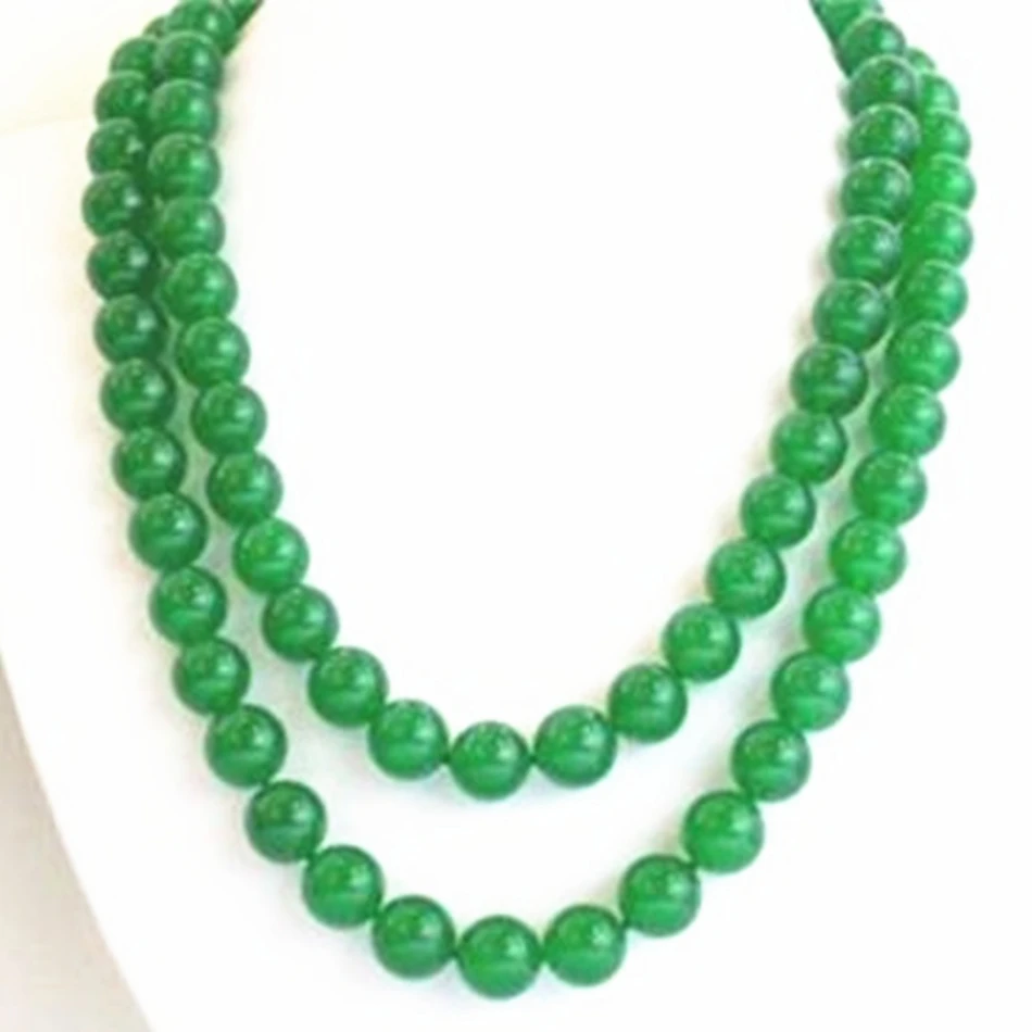 Оптовая цена, Женская Длинная цепочка 35 дюймов 10 мм из натурального зеленого халцедона с круглыми бусинами, ожерелье, модные украшения для о...
Оптовая цена, Женская Длинная цепочка 35 дюймов 10 мм из натурального зеленого халцедона с круглыми бусинами, ожерелье, модные украшения для о...