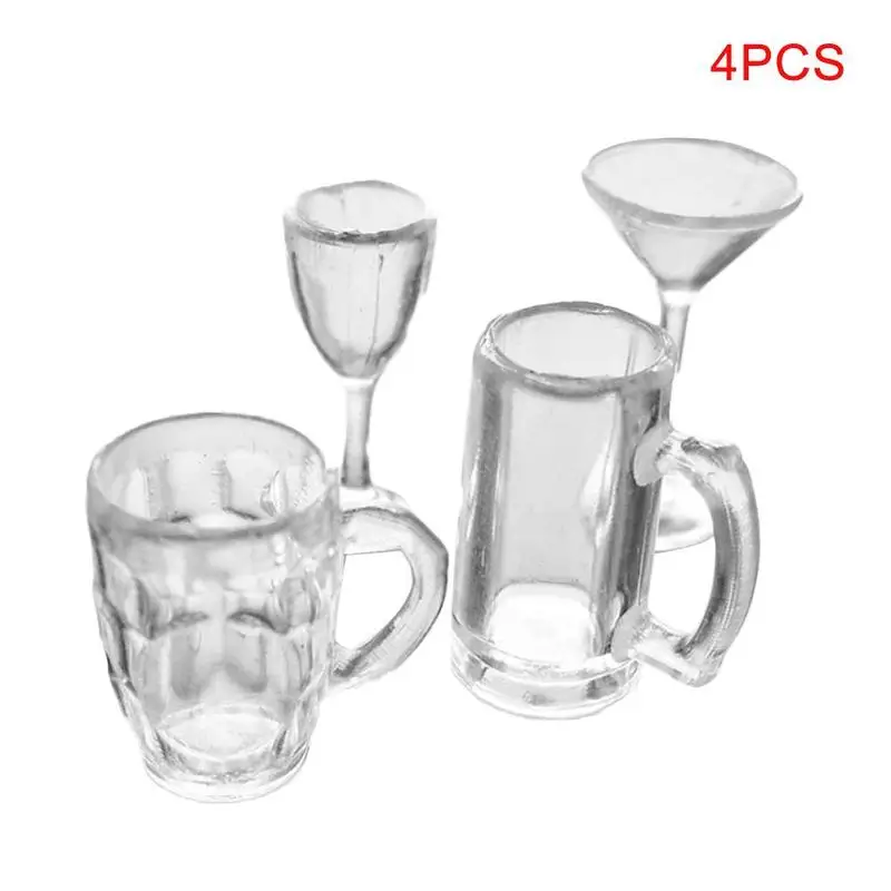 4pcs/set Doll House Accessories Diy 1:12 Dollhouse Mini Wine Set Simulation Wine Cup Set Model Toys For Doll House Decoration
4pcs/set Doll House Accessories Diy 1:12 Dollhouse Mini Wine Set Simulation Wine Cup Set Model Toys For Doll House Decoration