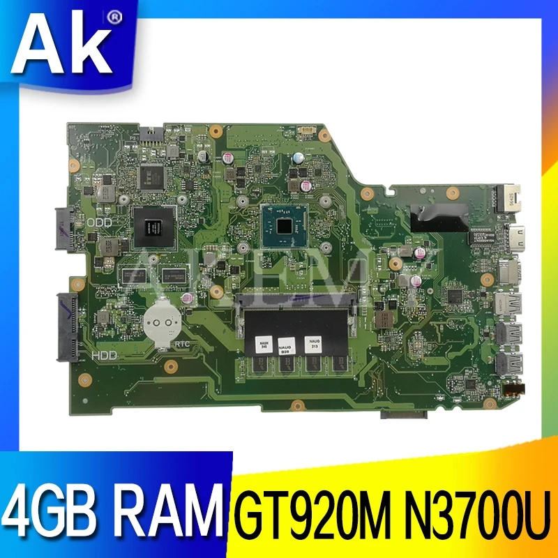 AKEMY X751SJ оригинальная материнская плата Asus X751S X751SJ X751SV A751S K751S с GT920M N3700U 4 Гб Оперативная память материнская плата для ноутбука
AKEMY X751SJ оригинальная материнская плата Asus X751S X751SJ X751SV A751S K751S с GT920M N3700U 4 Гб Оперативная память материнская плата для ноутбука