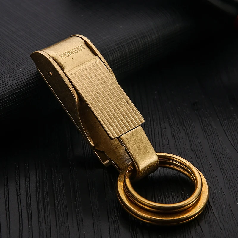 Pure Copper Key Chain Luxury Men Belt Hanging KeyChains Buckle Classic Vintage Key Ring Holder Waist Hanging Fathers Day Gift
Pure Copper Key Chain Luxury Men Belt Hanging KeyChains Buckle Classic Vintage Key Ring Holder Waist Hanging Fathers Day Gift