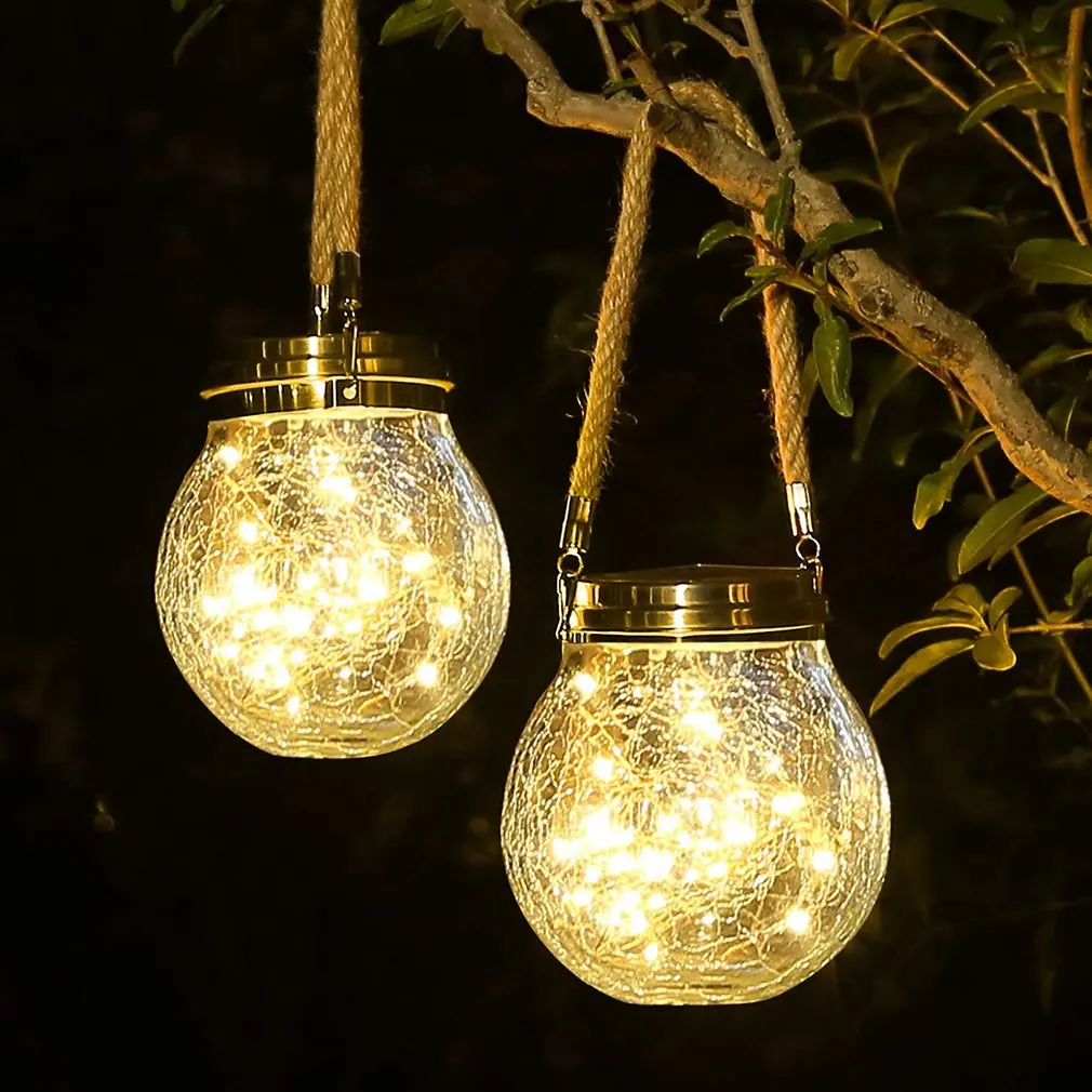 Outdoor Garden Decoration Hanging Lights Creative Wishing Solar Cracked Decorative Cracked Lights Christmas Lights
Outdoor Garden Decoration Hanging Lights Creative Wishing Solar Cracked Decorative Cracked Lights Christmas Lights
