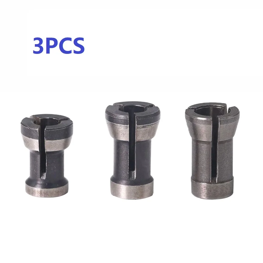 6/6.35/8mm Shank Router Bit Collet Rod Trim Molding Machine Carbon Steel Woodworking Shank Adapters Collet Chucks
6/6.35/8mm Shank Router Bit Collet Rod Trim Molding Machine Carbon Steel Woodworking Shank Adapters Collet Chucks