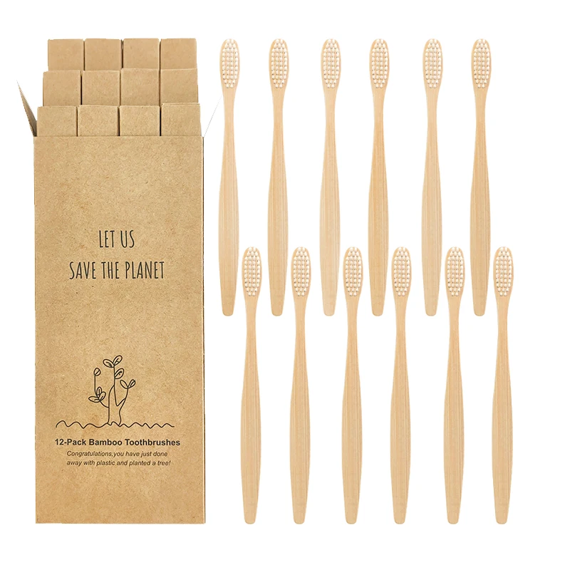 12pcs Natural Colorful Bamboo Toothbrush Bamboo Natural Charcoal Tooth Brush Eco-friendly Soft Banister Wooden Bamboo-toothbrush
12pcs Natural Colorful Bamboo Toothbrush Bamboo Natural Charcoal Tooth Brush Eco-friendly Soft Banister Wooden Bamboo-toothbrush