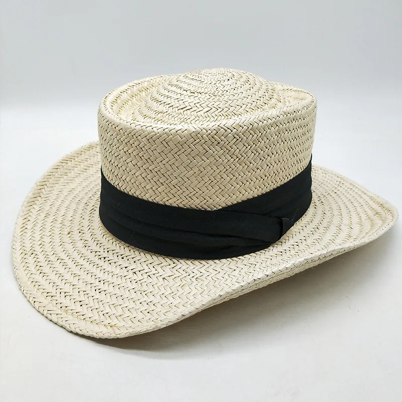 Straw Hat Top Hat Sun Protection Hat Straw Hat Men Western Cowboy Hat Unisex Summer Hat New Fashion and Simple Panama Hat
Straw Hat Top Hat Sun Protection Hat Straw Hat Men Western Cowboy Hat Unisex Summer Hat New Fashion and Simple Panama Hat