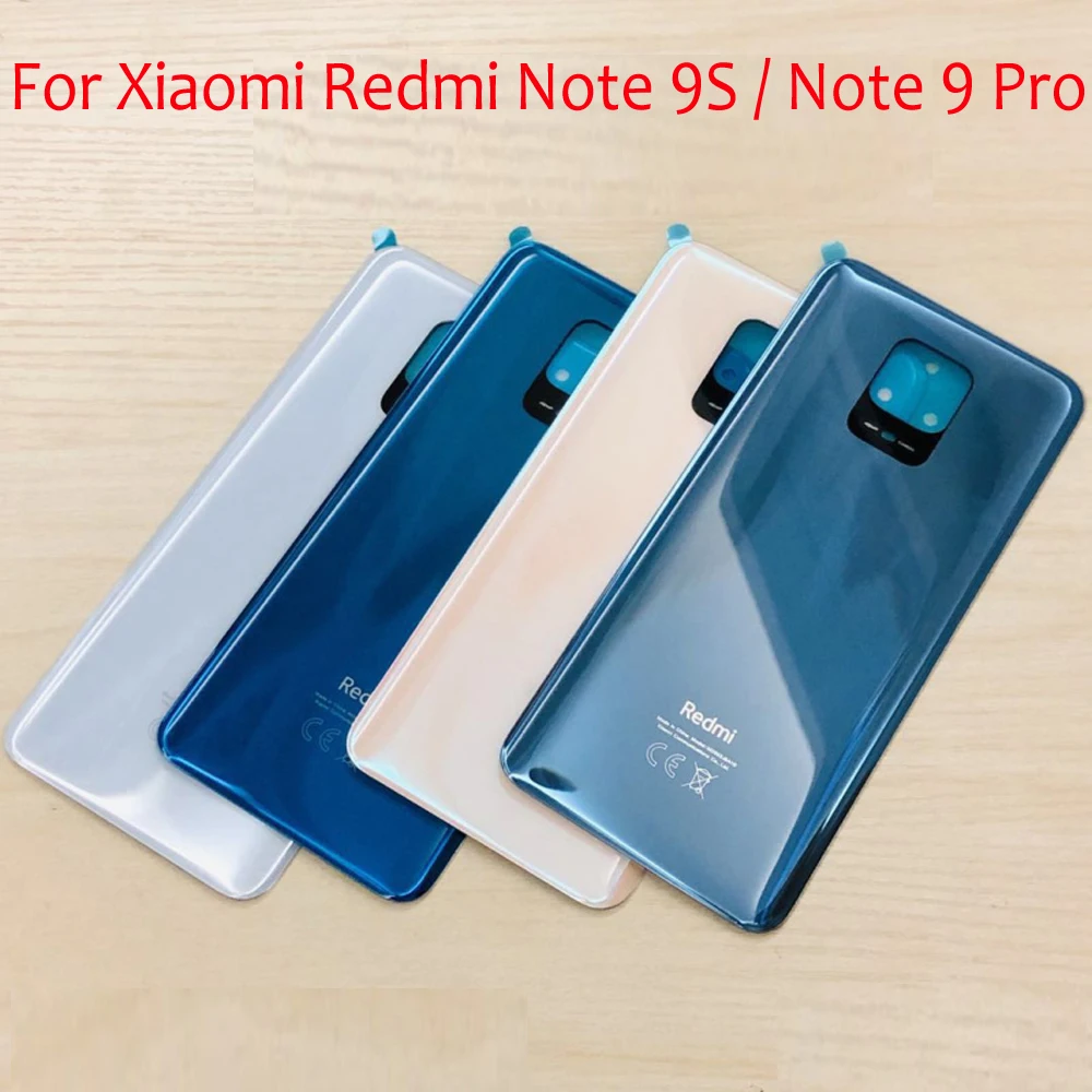 High Quality For Xiaomi Redmi Note 9 Pro Battery Cover Back Glass Panel Rear 9Pro Housing case Redmi note 9s Back battery Cover 
High Quality For Xiaomi Redmi Note 9 Pro Battery Cover Back Glass Panel Rear 9Pro Housing case Redmi note 9s Back battery Cover