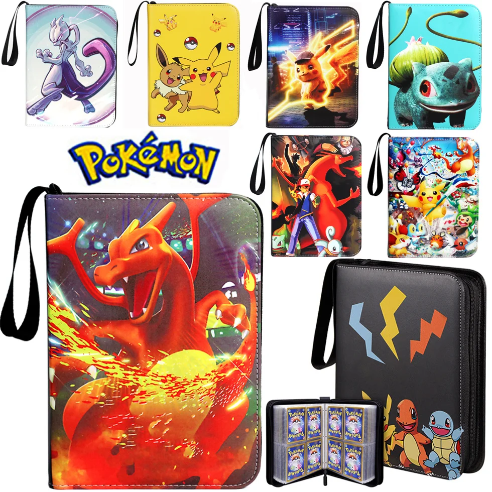 2021 Pokemon Game Cards Album Book Anime Card Collectors Holder Loaded List Capacity Binder Folder Pokmon Toys for gifts Kid
2021 Pokemon Game Cards Album Book Anime Card Collectors Holder Loaded List Capacity Binder Folder Pokmon Toys for gifts Kid