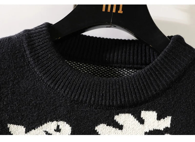 IEFB Men's Pullover 2021 Winter New Character Printing Japanese Style Loose Chic Vintage O-vest Cool Sweater Tide Ropa Hombre
IEFB Men's Pullover 2021 Winter New Character Printing Japanese Style Loose Chic Vintage O-vest Cool Sweater Tide Ropa Hombre