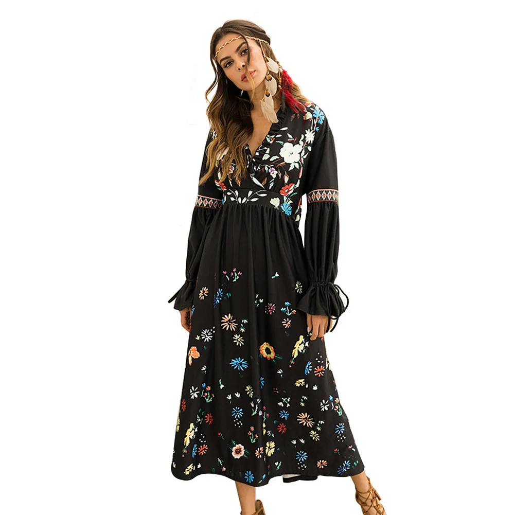 Pop Women Lady Girl Dress Long Sleeve V Neck Printing Fashion For Party Beach Holiday Pop 88
Pop Women Lady Girl Dress Long Sleeve V Neck Printing Fashion For Party Beach Holiday Pop 88
