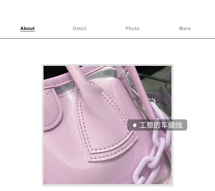 Acrylic Chain Jelly Bag Lady Handbag Solid Color Transparent Crossbody Bag for Women Shoulder Bag Clear Messenger Purse
Acrylic Chain Jelly Bag Lady Handbag Solid Color Transparent Crossbody Bag for Women Shoulder Bag Clear Messenger Purse