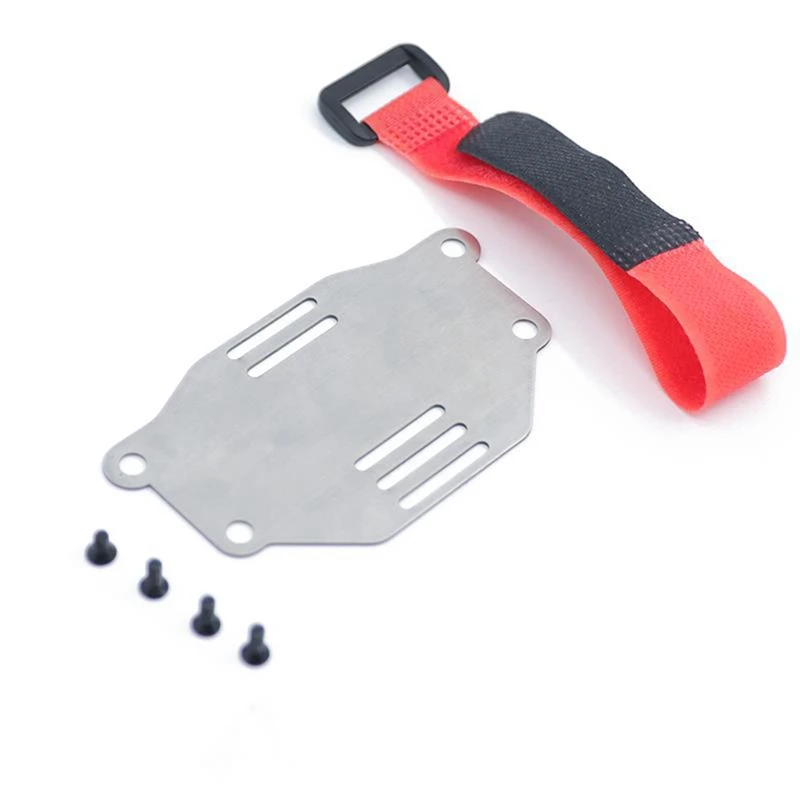 Battery Mounting Plate Tray Metal Battery Expanding Board Holder Relocation for 1:10 RC Crawler TRAXXAS TRX-4 Parts
Battery Mounting Plate Tray Metal Battery Expanding Board Holder Relocation for 1:10 RC Crawler TRAXXAS TRX-4 Parts