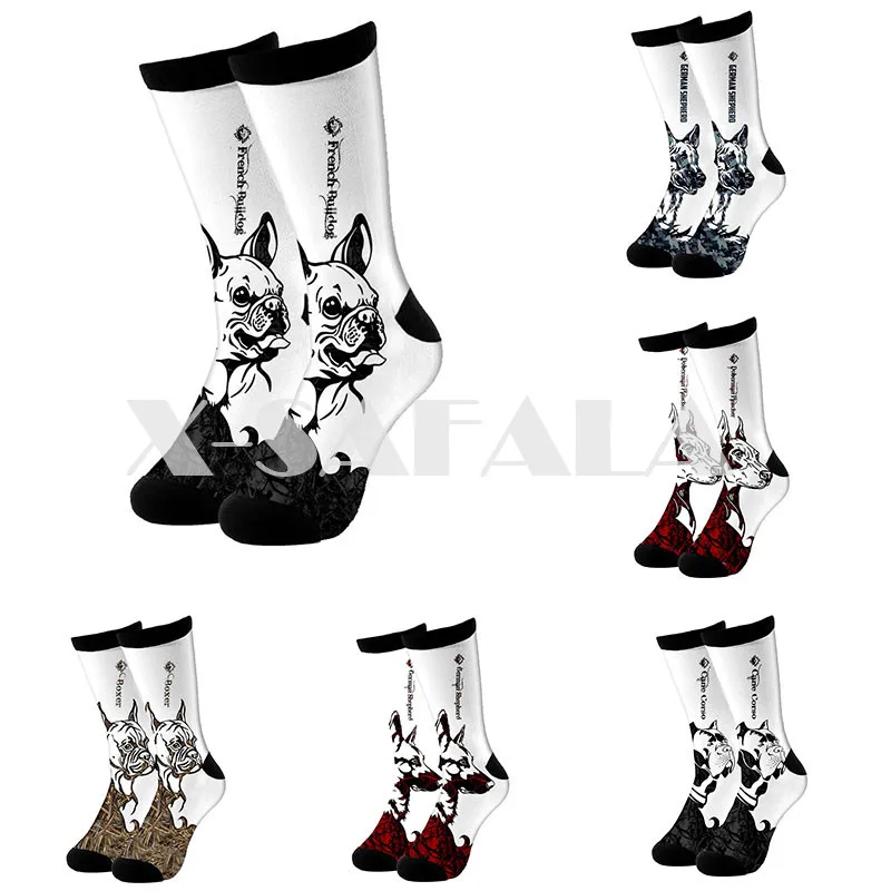 Animal Dog Tattoos 3D Fashion Long Socks Cycling Casual Novelty High Socks Men Women Cotton Funny Colorful Leg Calf Cotton-5
Animal Dog Tattoos 3D Fashion Long Socks Cycling Casual Novelty High Socks Men Women Cotton Funny Colorful Leg Calf Cotton-5