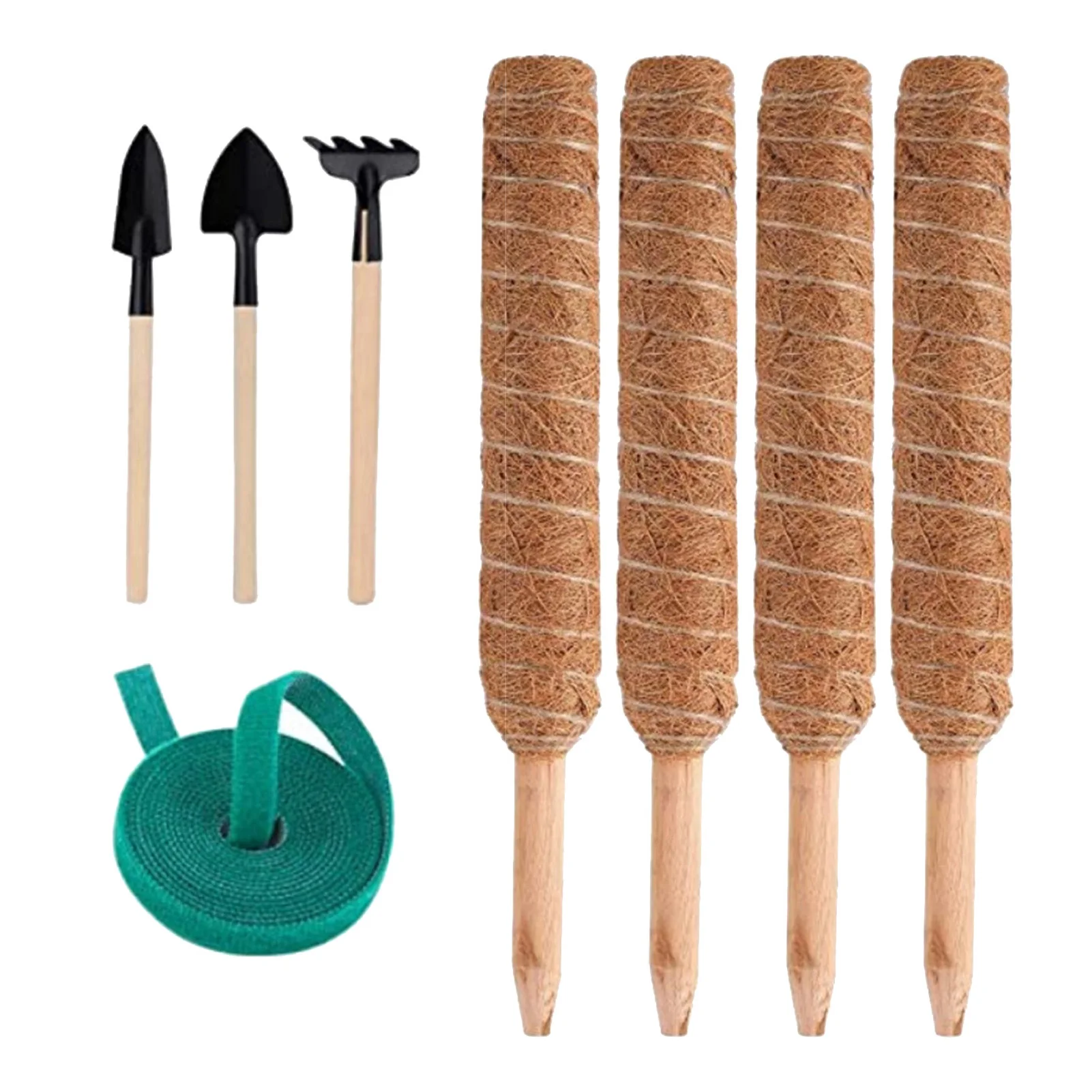 4 шт., стойки для растений, 19,6 дюйма 
4 шт., стойки для растений, 19,6 дюйма