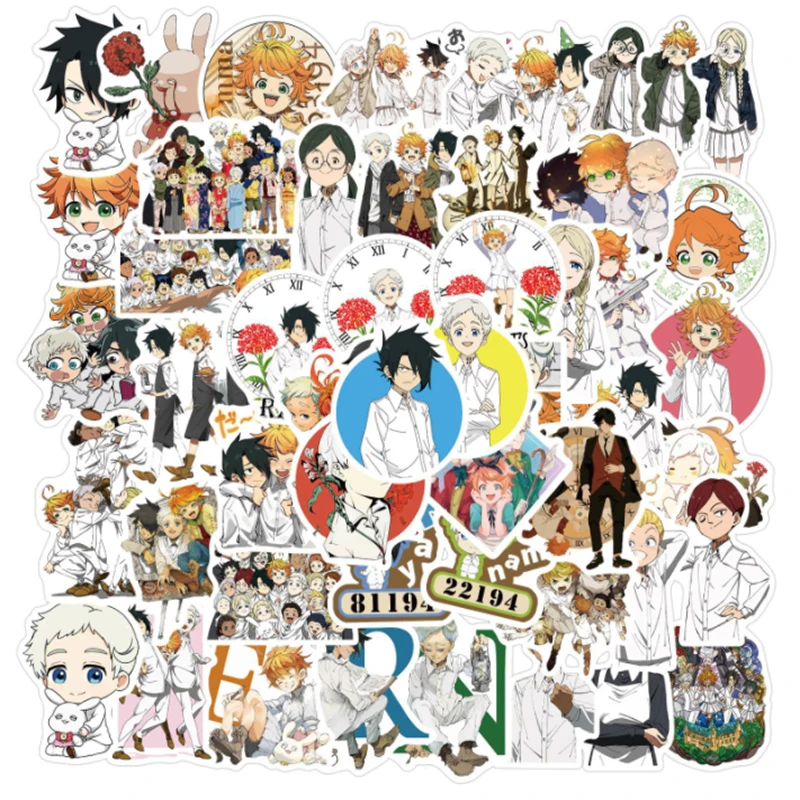 10/30/50Pcs The promised neverland Graffiti Waterproof Skateboard Travel Suitcase Phone Laptop Luggage Stickers DIY Kids Girl
10/30/50Pcs The promised neverland Graffiti Waterproof Skateboard Travel Suitcase Phone Laptop Luggage Stickers DIY Kids Girl
