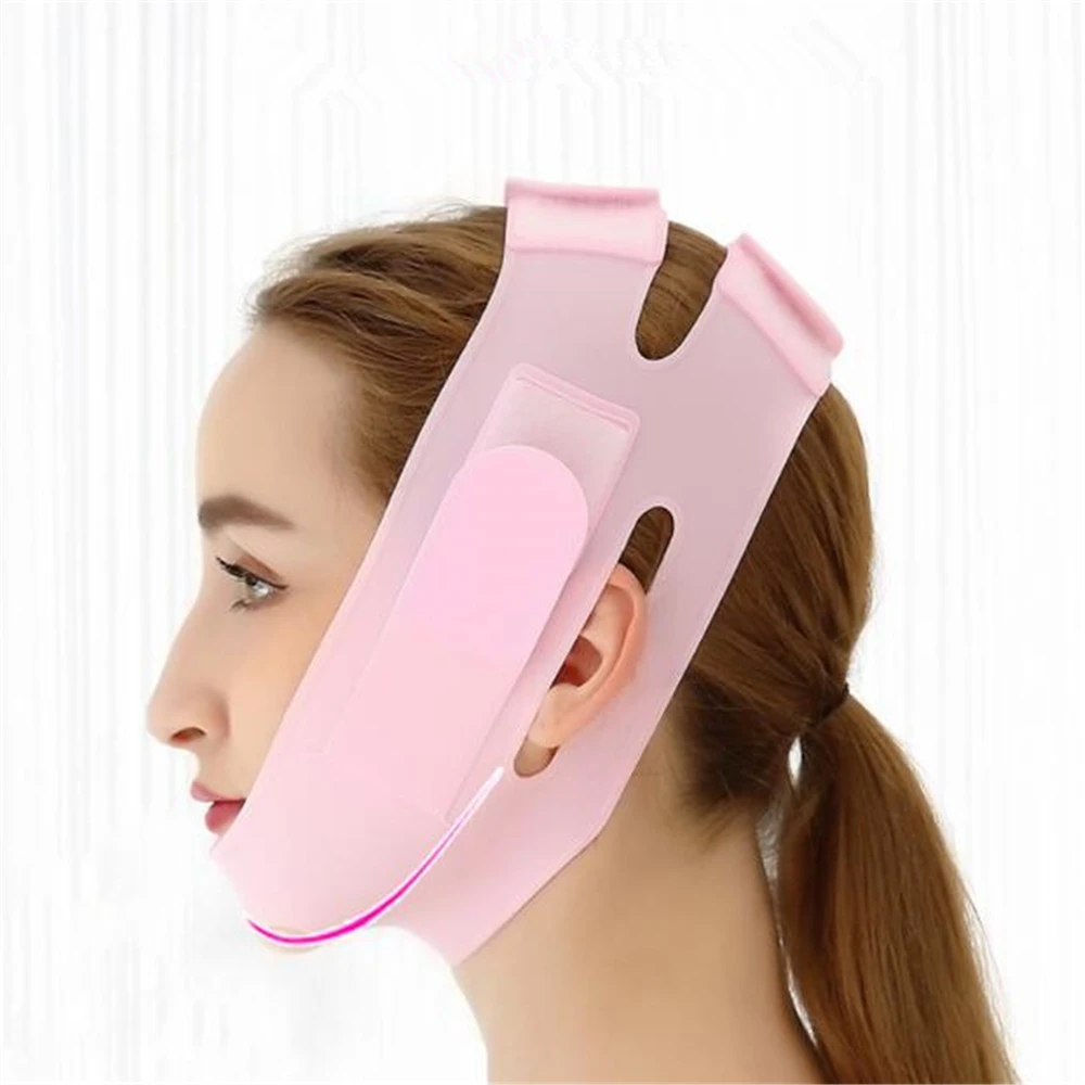 Silicone Face Slimming Bandage V Line Face Shaper Women Chin Cheek Lift Up Belt Facial Massager Strap Skin Care Beauty Tools
Silicone Face Slimming Bandage V Line Face Shaper Women Chin Cheek Lift Up Belt Facial Massager Strap Skin Care Beauty Tools