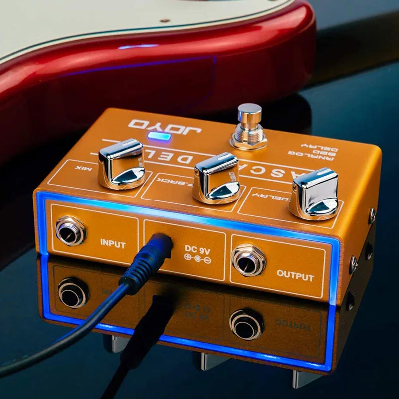 JOYO R-10 Analog Vintage Delay Effect Pedal Classic Pedal Warm & Natural Sound Guitar Pedal Effect for Electric Guitar Bass
JOYO R-10 Analog Vintage Delay Effect Pedal Classic Pedal Warm & Natural Sound Guitar Pedal Effect for Electric Guitar Bass