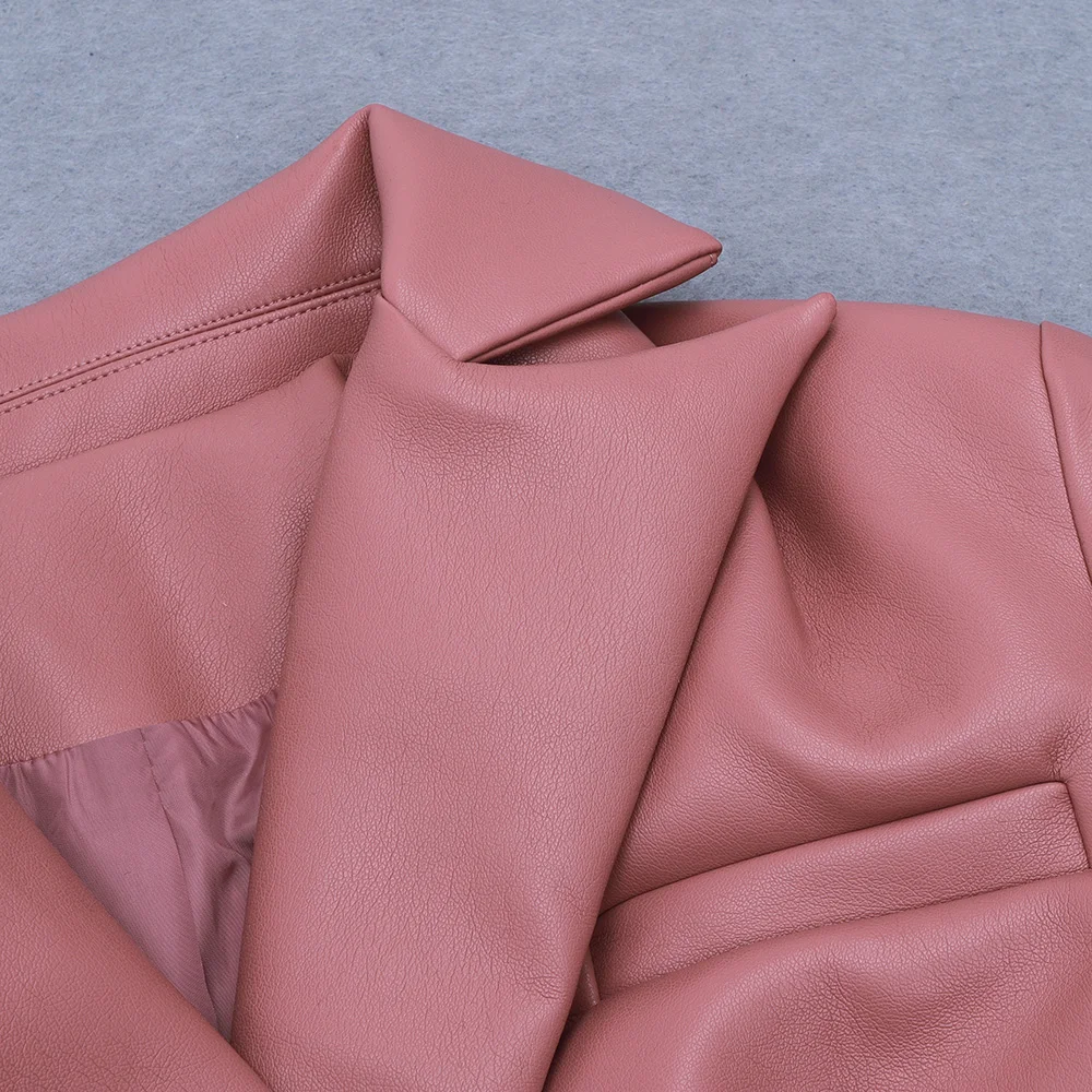 Swtao High Quality Women Sexy Fashion High Street Winter Pink Leather Dress 2021 Elegant Celebrity Evening Party Dress
Swtao High Quality Women Sexy Fashion High Street Winter Pink Leather Dress 2021 Elegant Celebrity Evening Party Dress