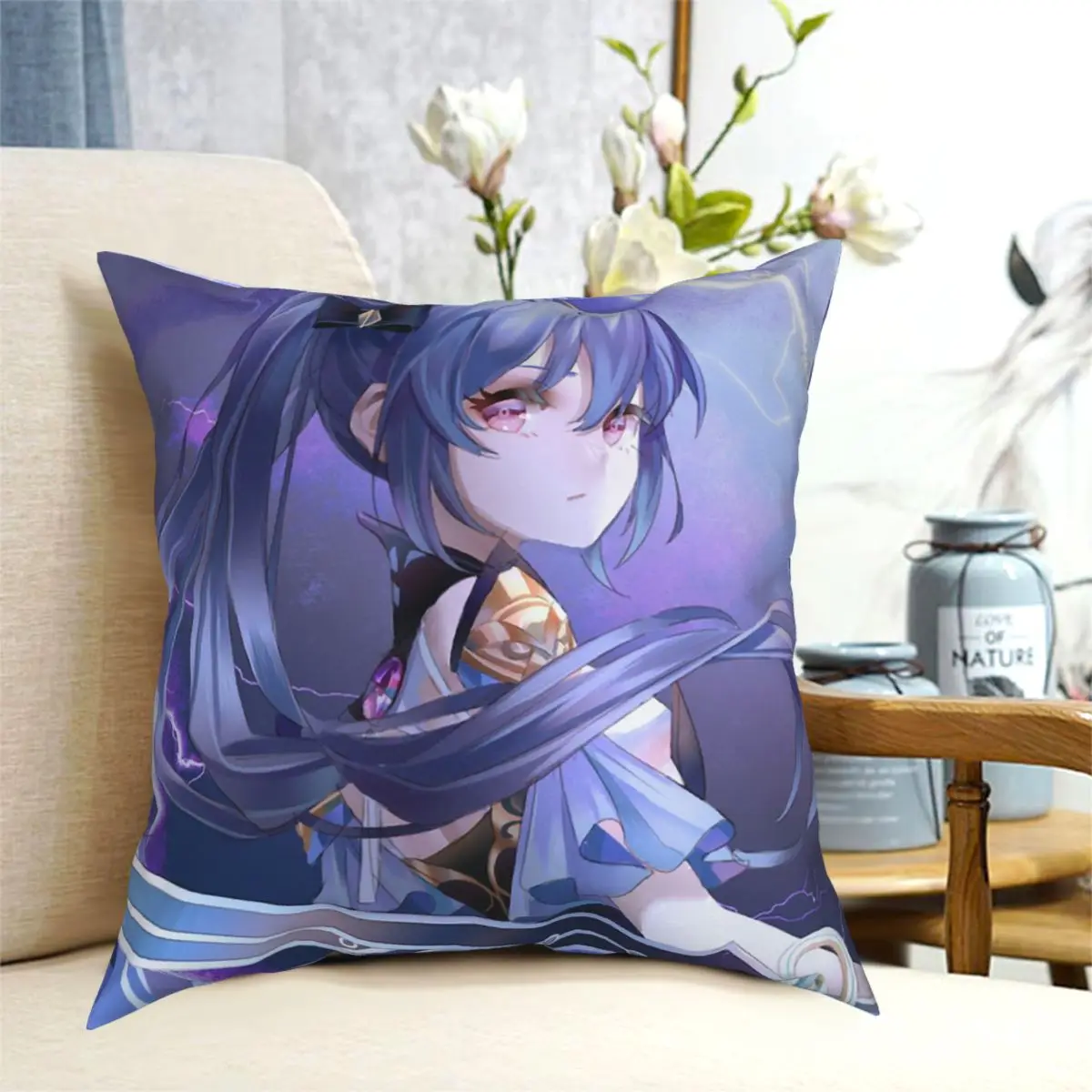 Keqing Throw Pillow Case Genshin Impact Game Cushion For Home Sofa Chair Decorative Hug Pillowcase
Keqing Throw Pillow Case Genshin Impact Game Cushion For Home Sofa Chair Decorative Hug Pillowcase