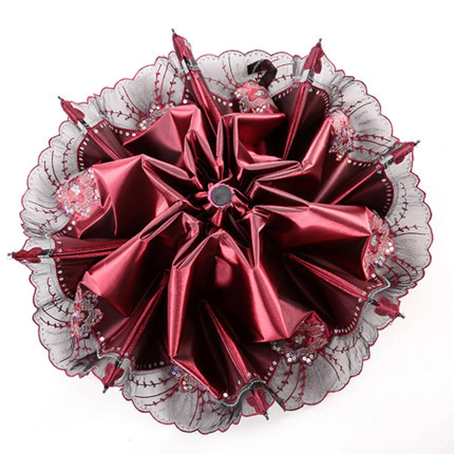 Luxury Vintage Lady Lace Umbrellas Rain Woman Wind Resistant UV Sun Protection Parasol Portable Travel Men Paraguas Wedding Gift
Luxury Vintage Lady Lace Umbrellas Rain Woman Wind Resistant UV Sun Protection Parasol Portable Travel Men Paraguas Wedding Gift