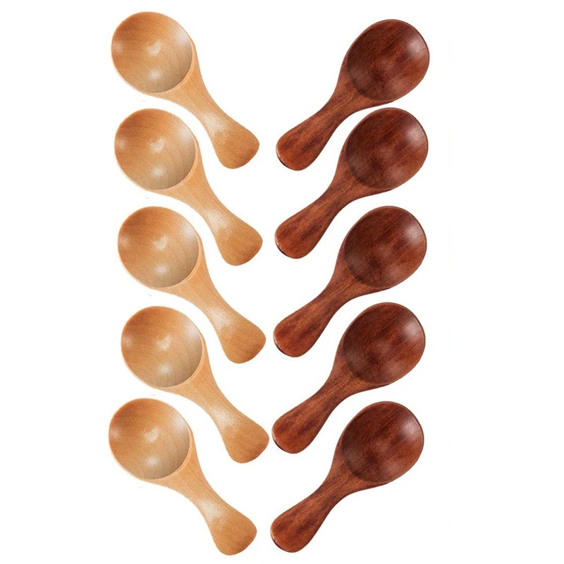 10 Small Wooden Spoons Mini Seasoning Sugar Seasoning Salt Honey Teaspoon Coffee Tea Jam Mustard Ice Cream Wooden Spoon
10 Small Wooden Spoons Mini Seasoning Sugar Seasoning Salt Honey Teaspoon Coffee Tea Jam Mustard Ice Cream Wooden Spoon