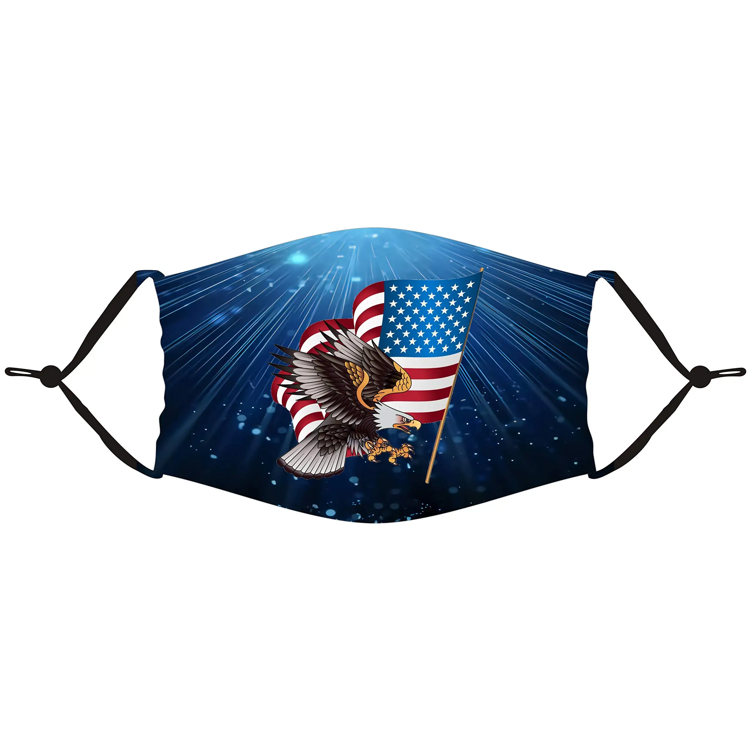 Ветрозащитная маска для лица в американском с флагом США и орлом с изображением птиц, 2020
Ветрозащитная маска для лица в американском с флагом США и орлом с изображением птиц, 2020