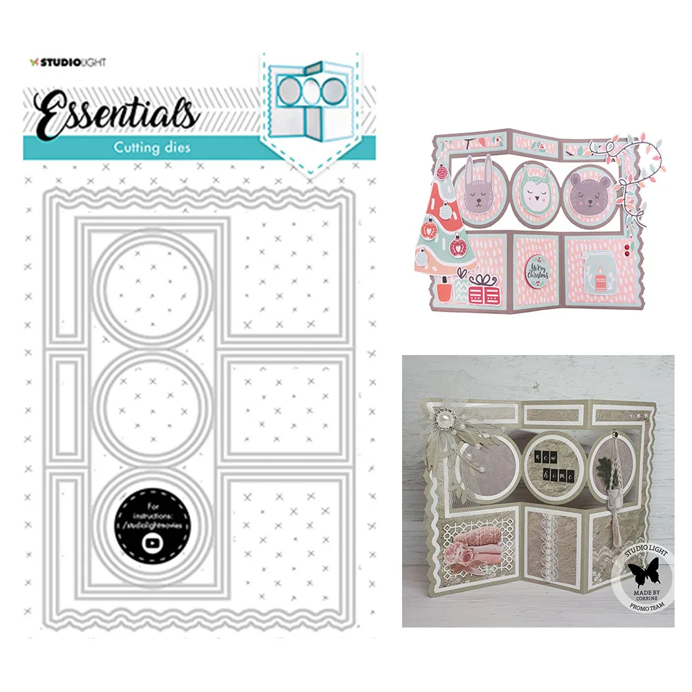 Arrival Diy Circle zigzag Cardshape Craft Paper Card Metal Cutting Dies Scrapbooking Diary Album Decoration 3D Embossing Folders
Arrival Diy Circle zigzag Cardshape Craft Paper Card Metal Cutting Dies Scrapbooking Diary Album Decoration 3D Embossing Folders