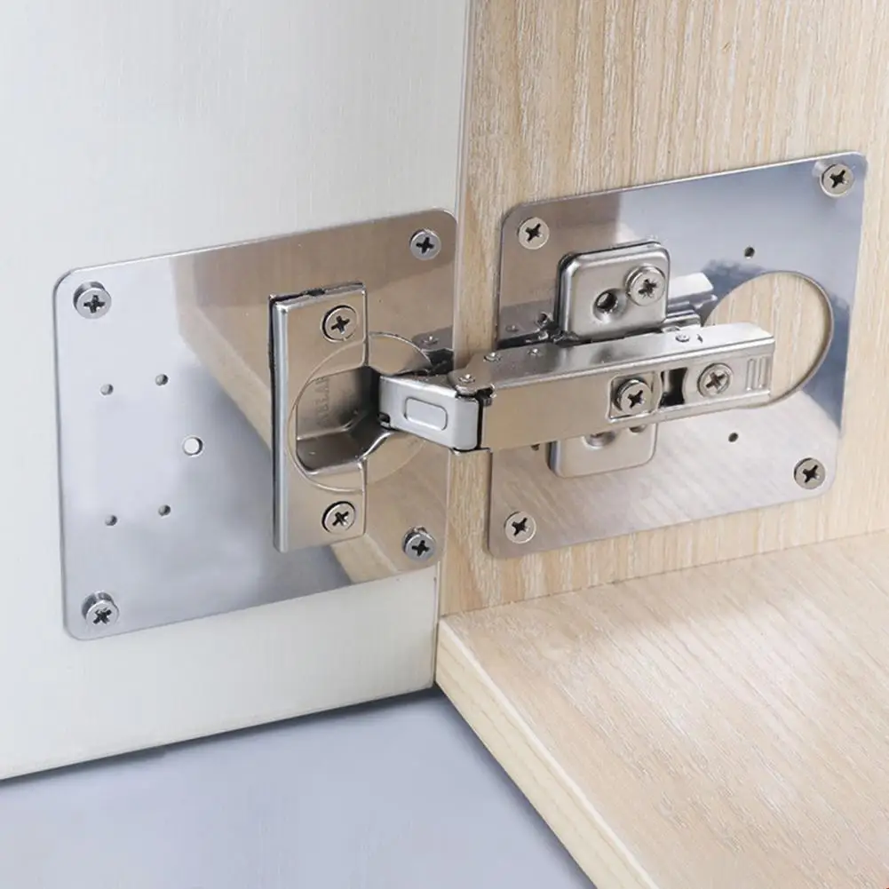 Reliable Hinge Panel Flake Shape Easy to Install Stainless Steel Kitchen Cupboard Door Hinge Repair Plate for Cabinet Accessory
Reliable Hinge Panel Flake Shape Easy to Install Stainless Steel Kitchen Cupboard Door Hinge Repair Plate for Cabinet Accessory