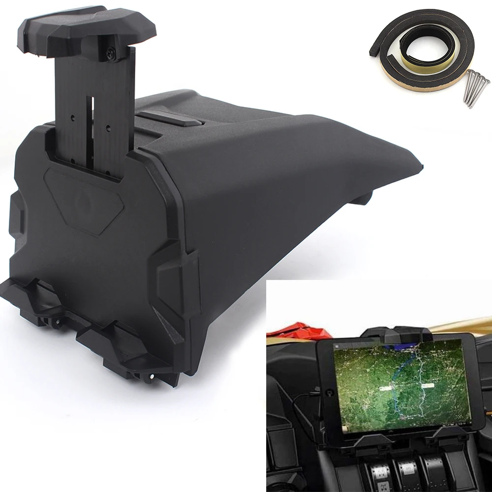 For Can Am Maverick X3 Models 2017-2021 2020 Electronic Device Holder With Integrated Storage Smartphone Navigation Stand Black
For Can Am Maverick X3 Models 2017-2021 2020 Electronic Device Holder With Integrated Storage Smartphone Navigation Stand Black