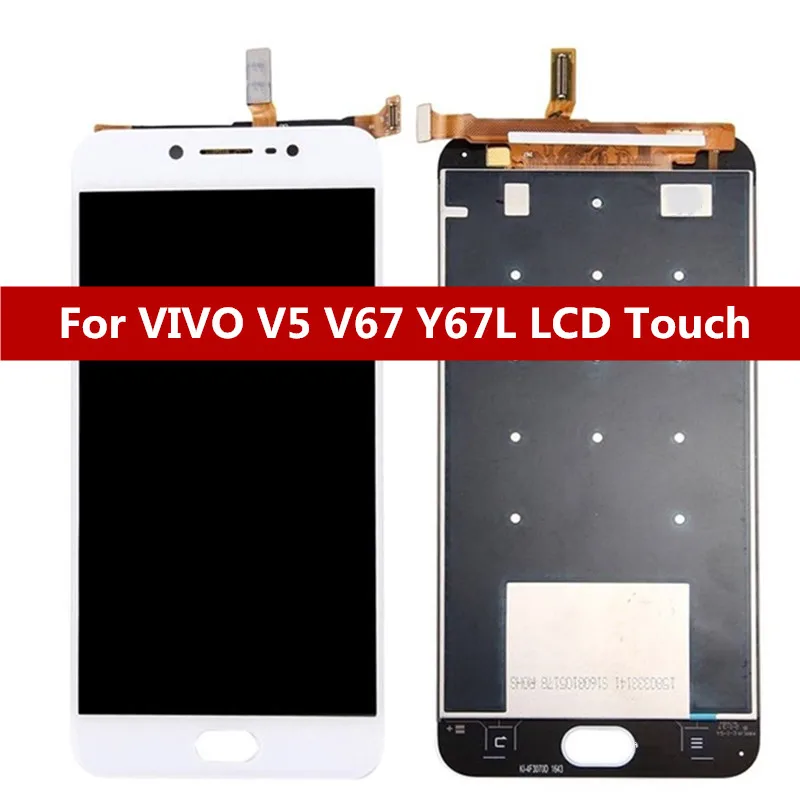 

5,5 "для BBK Vivo V5 1601 Полный ЖК-дисплей + кодирующий преобразователь сенсорного экрана в сборе для BBK Vivo Y67 LCD запасные части