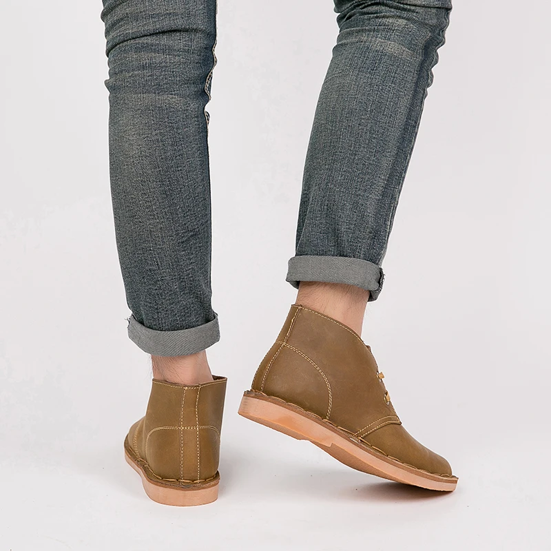 Men ankle Boots Fashion Casual Retro Men Shoes genuine leather Ankle Boots lace up Casual Outdoor Botas Work Shoes Zapatos
Men ankle Boots Fashion Casual Retro Men Shoes genuine leather Ankle Boots lace up Casual Outdoor Botas Work Shoes Zapatos