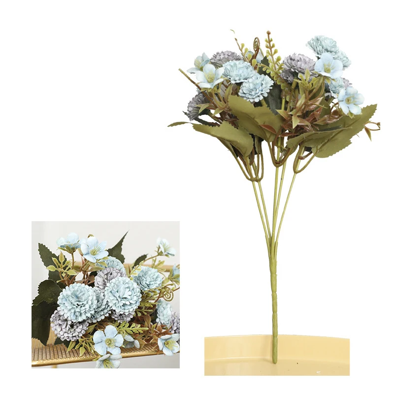 Artificial Flowers Silk Flower Wedding Bouquet 11 Heads Home Decor Decoration 2020 New Arrival White/Pink/Blue/Champag
Artificial Flowers Silk Flower Wedding Bouquet 11 Heads Home Decor Decoration 2020 New Arrival White/Pink/Blue/Champag