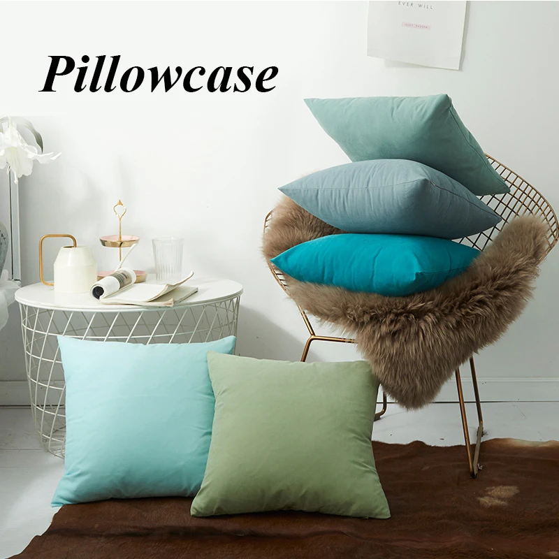 Sofa Pillowcase Breathable Simplicity Home Pillowcase Skin-friendly Cushion Cover Solid Color Pillowcase Home Textile Products
Sofa Pillowcase Breathable Simplicity Home Pillowcase Skin-friendly Cushion Cover Solid Color Pillowcase Home Textile Products