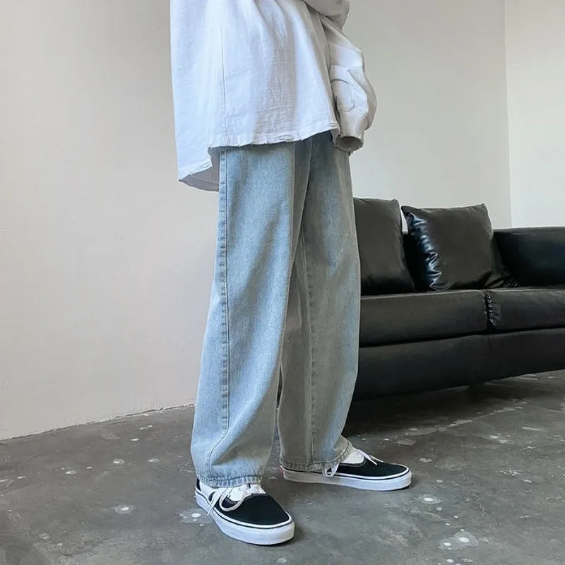 2021 New Men Jeans Autumn Male Trousers Cozy Breathable Retro Loose All-match Korean Trendy Streetwear
2021 New Men Jeans Autumn Male Trousers Cozy Breathable Retro Loose All-match Korean Trendy Streetwear