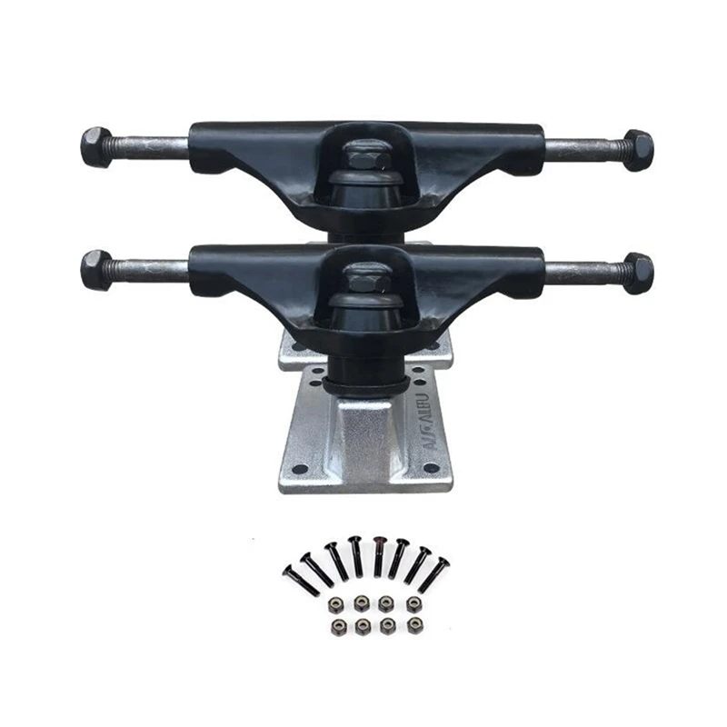 Грузовики для скейтборда из алюминиевого сплава, 4,5 дюйма 
Грузовики для скейтборда из алюминиевого сплава, 4,5 дюйма