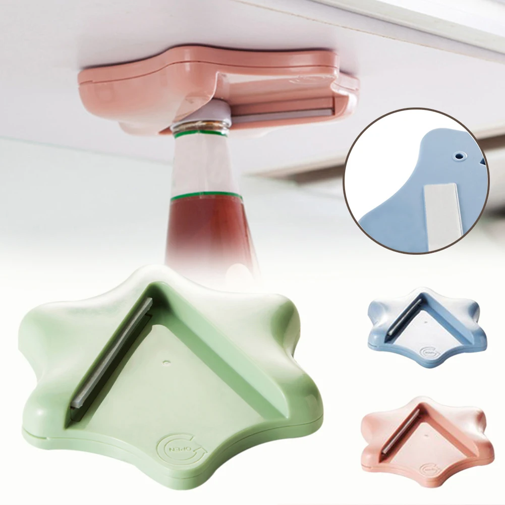 Can Opener Creative Can Opener Under the Cabinet Self-adhesive Jar Bottle Opener Top Lid Remover Helps Tired or Wet Hand Random
Can Opener Creative Can Opener Under the Cabinet Self-adhesive Jar Bottle Opener Top Lid Remover Helps Tired or Wet Hand Random