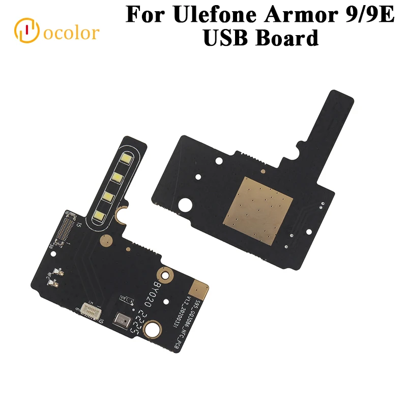 USB плата ocolor для Ulefone Armor 9 9E запасные части UleFone 10|Шлейфы мобильных телефонов| |