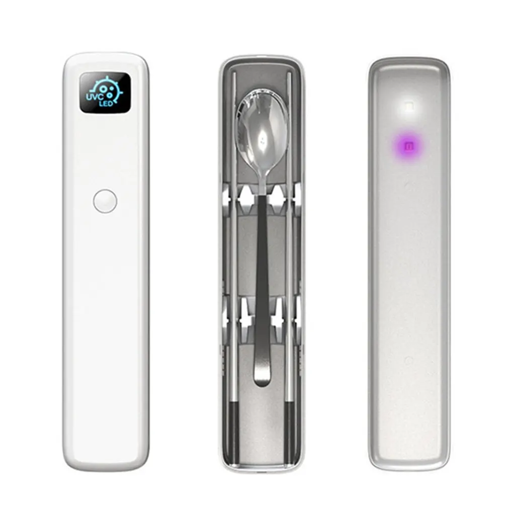 Portable Tableware Sterilization Box 60 Seconds Sterilization Chopsticks Spoon Storage Box Double UV Lamp Beads
Portable Tableware Sterilization Box 60 Seconds Sterilization Chopsticks Spoon Storage Box Double UV Lamp Beads