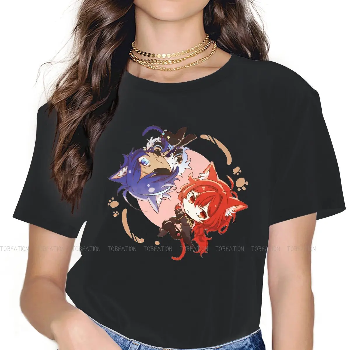 Футболка для девочек Genshin Impact Zhongli Game Girls, Kaeya And разбавленные женские топы 5XL, графические Забавные футболки, женская футболка большого размер...
Футболка для девочек Genshin Impact Zhongli Game Girls, Kaeya And разбавленные женские топы 5XL, графические Забавные футболки, женская футболка большого размер...
