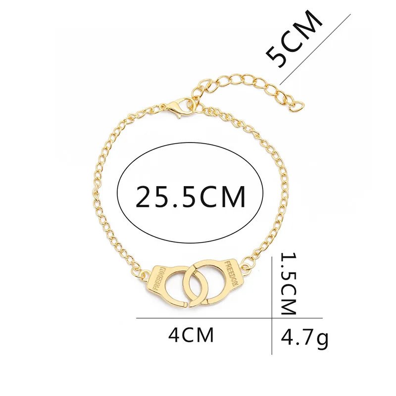 Europe And America Ins Personality Trend Versatile 8 Word Handcuffs Bracelet Fashion
Europe And America Ins Personality Trend Versatile 8 Word Handcuffs Bracelet Fashion