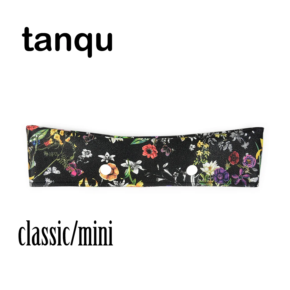 Tanqu PU отделка тонкие украшения для Obag сумочки летние классические мини цветочные