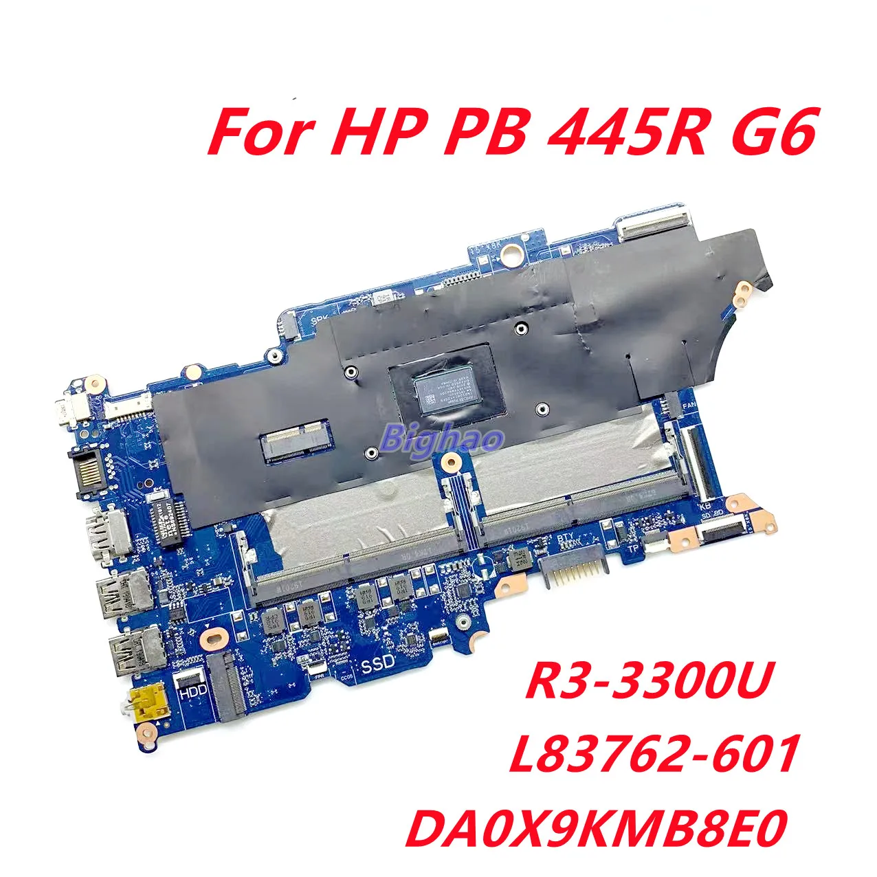 Оригинальная материнская плата для ноутбука HP PB 445R G6 455 G6 455R G6 с R3-3300U DA0X9KMB8E0 L83762-601 DDR4 MB
Оригинальная материнская плата для ноутбука HP PB 445R G6 455 G6 455R G6 с R3-3300U DA0X9KMB8E0 L83762-601 DDR4 MB
