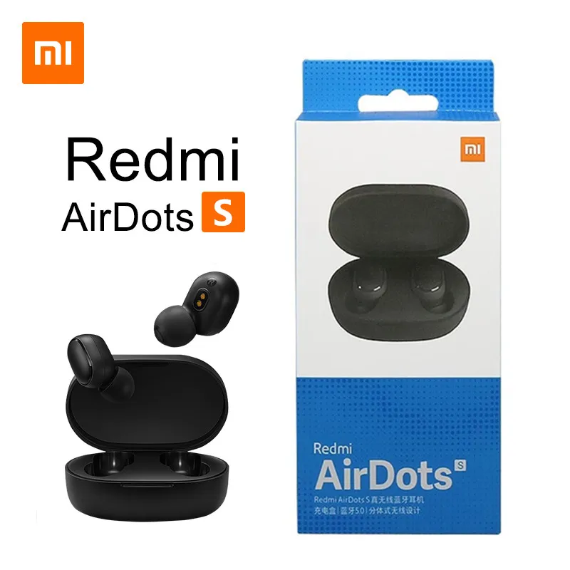 Беспроводные наушники Xiaomi Redmi Airdots 2, TWS наушники Redmi Airdots S, Bluetooth 5,0, шумоподавление, сенсорное управление
Беспроводные наушники Xiaomi Redmi Airdots 2, TWS наушники Redmi Airdots S, Bluetooth 5,0, шумоподавление, сенсорное управление