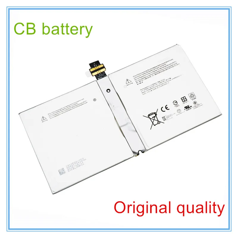 Оригинальное качество G3HTA027H DYNR01 Аккумулятор для поверхности Pro4 PRO 4 1724 Таблица
Оригинальное качество G3HTA027H DYNR01 Аккумулятор для поверхности Pro4 PRO 4 1724 Таблица