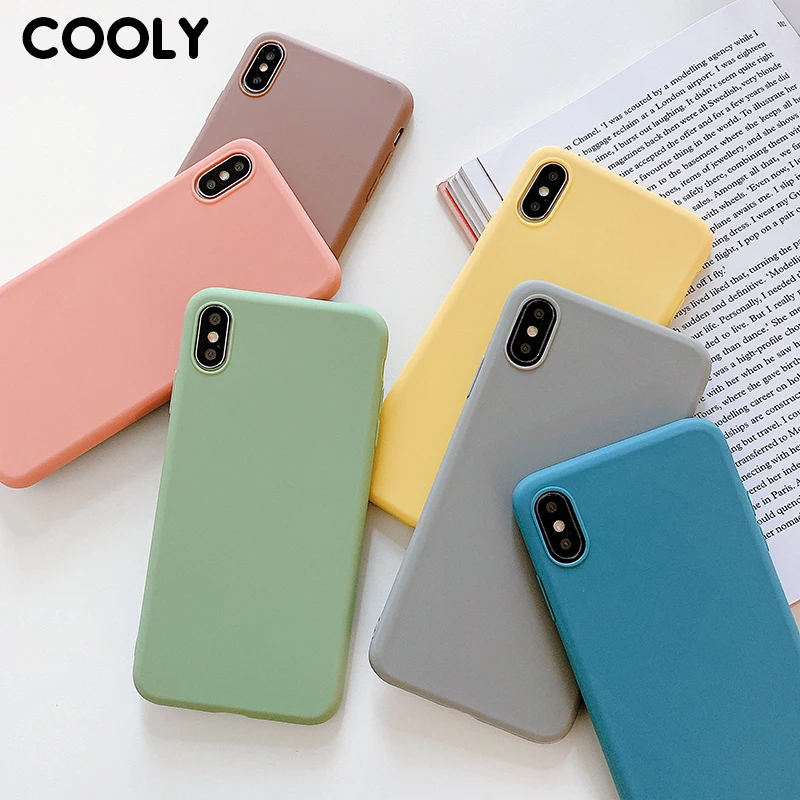 COOLY чехол конфетного цвета для samsung Galaxy Note 10 Plus задняя крышка на 8 9 кожа оболочки