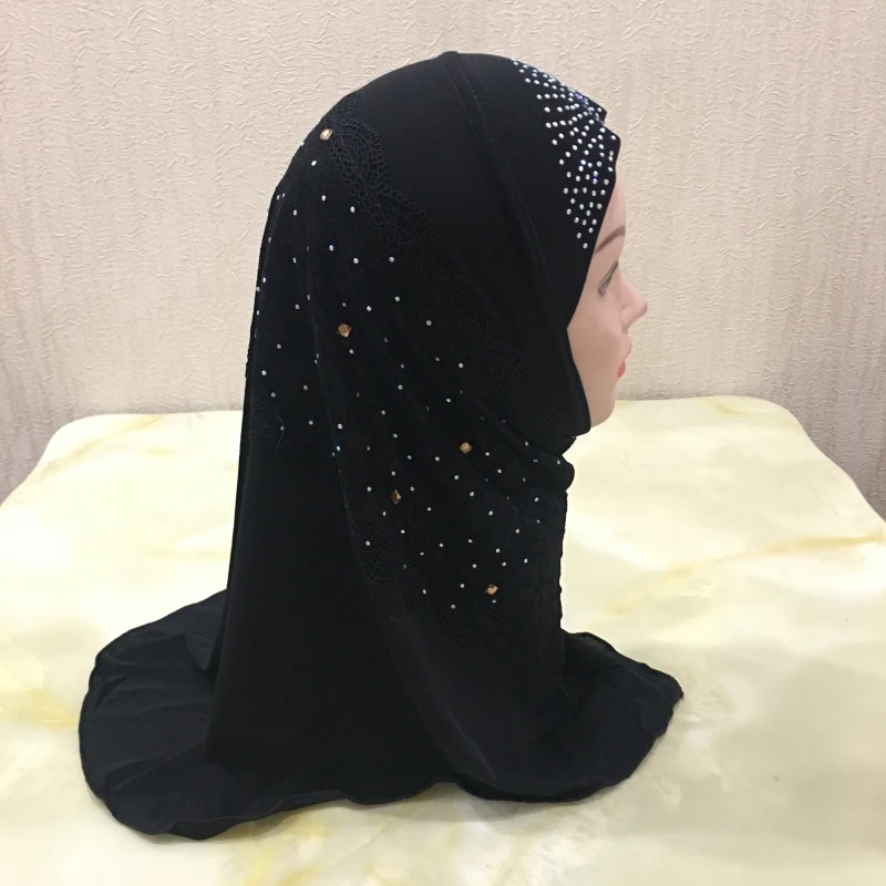 Children Inner Caps For Hijab Solid Color Flowers With Diamonds Islamic Wrap Muslim Headdress Kids Head Scarf Turban Bonnet
Children Inner Caps For Hijab Solid Color Flowers With Diamonds Islamic Wrap Muslim Headdress Kids Head Scarf Turban Bonnet