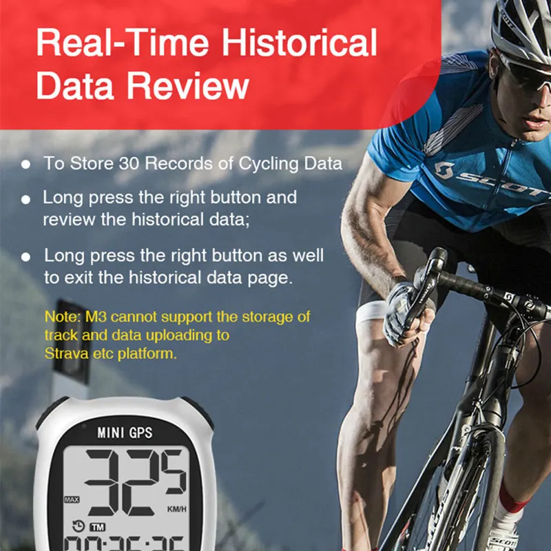 MEILAN M2 M3 Wireless Bicycle Computer Speed Sensor IPX6 Waterproof MTB Ciclismo Support Compteur Cycling GPS Bike Accessories
MEILAN M2 M3 Wireless Bicycle Computer Speed Sensor IPX6 Waterproof MTB Ciclismo Support Compteur Cycling GPS Bike Accessories