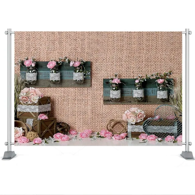 Vinyl Flowers Baby Shower Girl Party Decoration For Photography Background For Photocall Backdrop 
Vinyl Flowers Baby Shower Girl Party Decoration For Photography Background For Photocall Backdrop