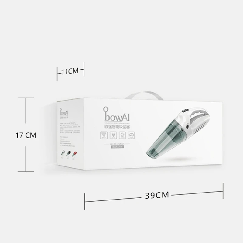 Handheld Car Vacuum Cleaner 4500PA USB Portable Auto Rechargeable Vacuum Cordless Wet/Dry Use for Car Home Office
Handheld Car Vacuum Cleaner 4500PA USB Portable Auto Rechargeable Vacuum Cordless Wet/Dry Use for Car Home Office