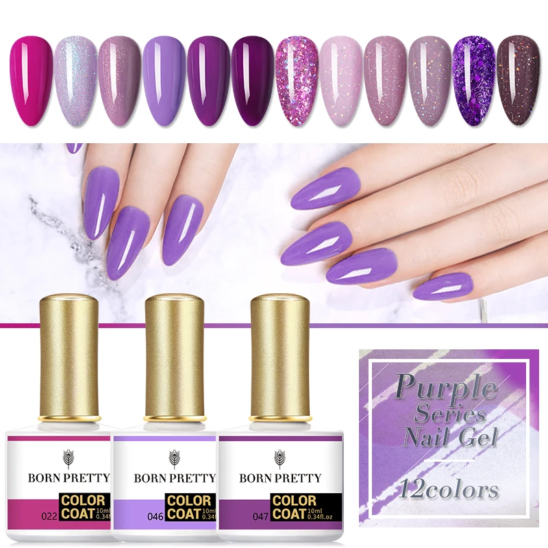 BORN PRETTY Purple Series Gel Nail Polish 10ml Bling Sequins Semi-Permant Varnish Soak Off UV Gel Manicuring Nail Art Design
BORN PRETTY Purple Series Gel Nail Polish 10ml Bling Sequins Semi-Permant Varnish Soak Off UV Gel Manicuring Nail Art Design