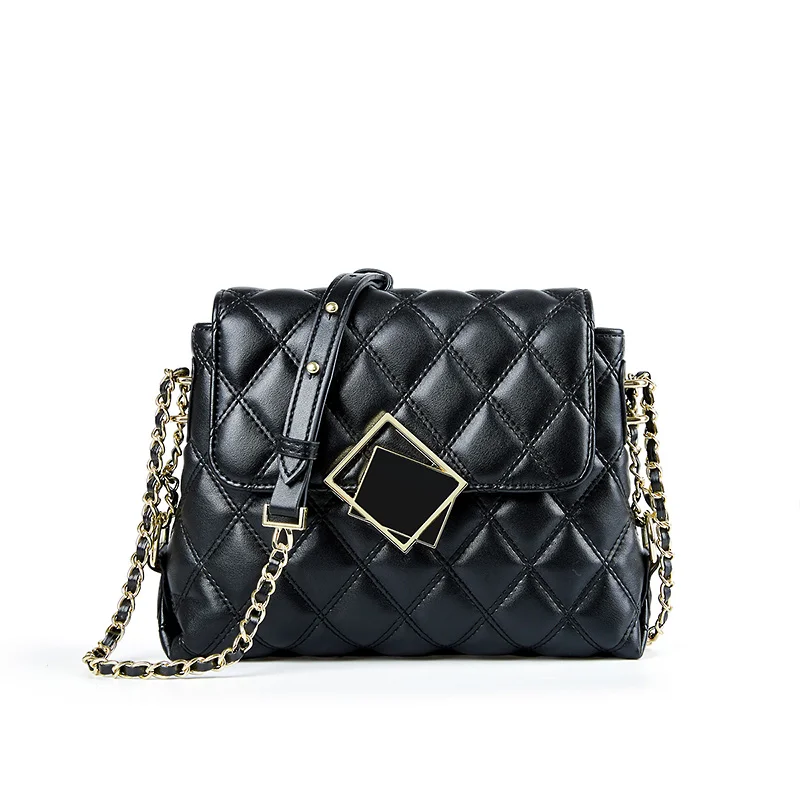 Ladies Split Leather Handbags Fashion Rhombic Chain Shoulder Bags For Women Retro Messenger Bags Leisure Female Square Purse New
Ladies Split Leather Handbags Fashion Rhombic Chain Shoulder Bags For Women Retro Messenger Bags Leisure Female Square Purse New