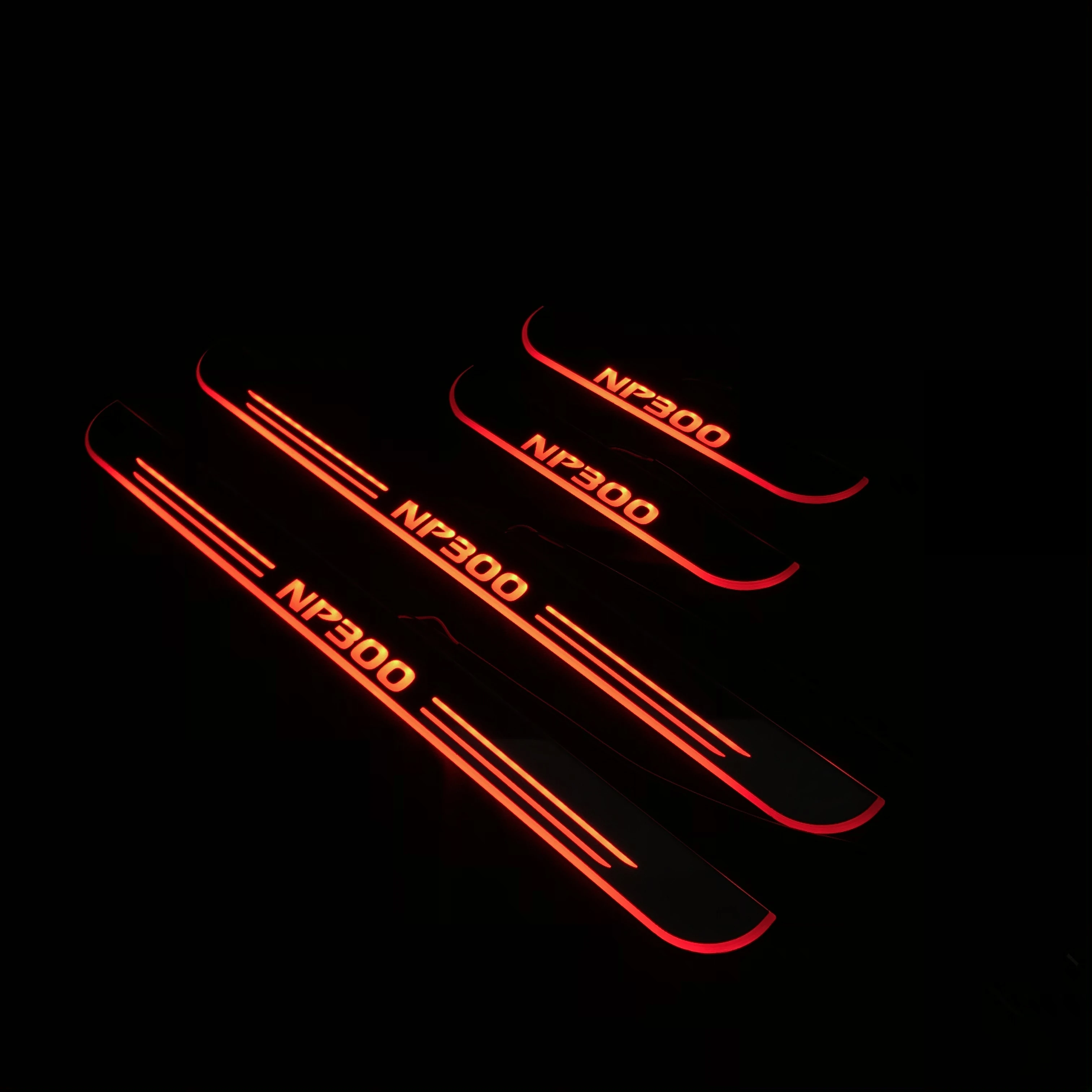 Led moving door scuff for Nissan NP300 special use ynamic door sill plate welcome lamp lining overlay Flow/fixed light
Led moving door scuff for Nissan NP300 special use ynamic door sill plate welcome lamp lining overlay Flow/fixed light